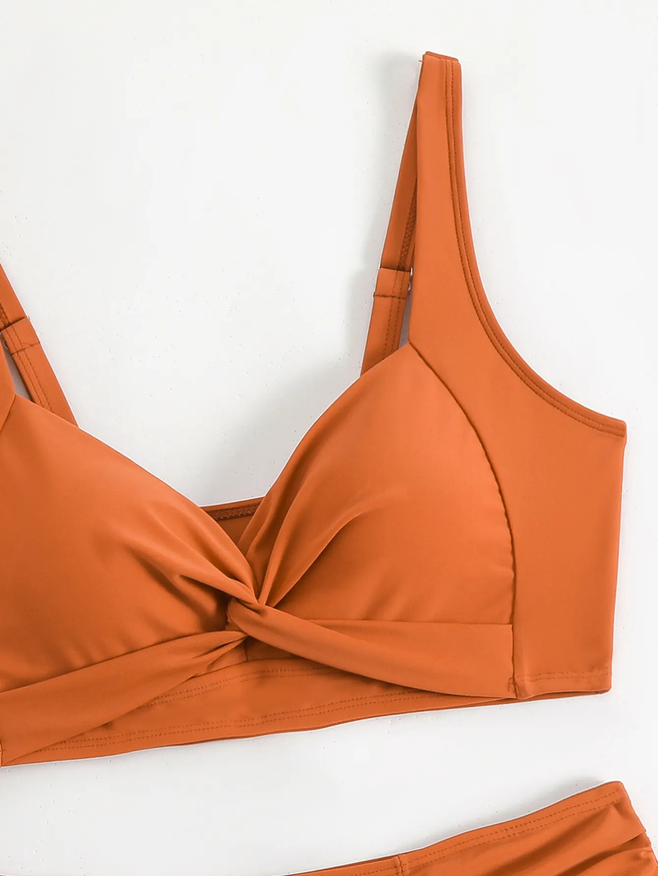 High Waisted Bikini Sets Push Up Twist Front Ruched Swimsuit Two Piece Swimsuit Bathing Suit High Waisted Bikini Sets Push Up Twist Front Ruched Swimsuit Two Piece Swimsuit Bathing Suit